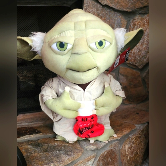 Star Wars Yoda Plush Standing Door Greeter - Picture 1 of 11